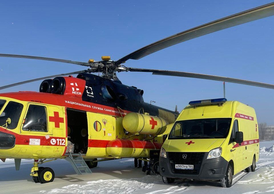 Трёх тяжелобольных детей из Саратова санавиацией доставили в московские медучреждения